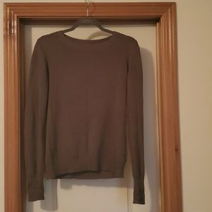 Army green classic sweater